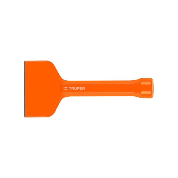 Cincel ladrillero marca truper color naranja